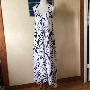 TORI RICHARD silk & polyester dress